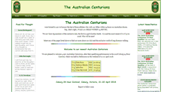 Desktop Screenshot of centurions.org.au
